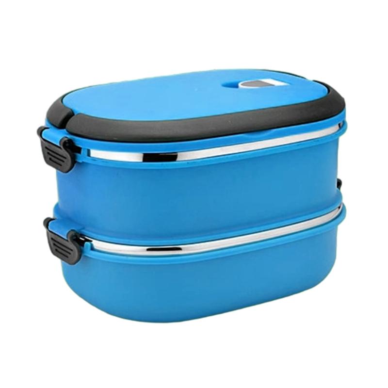 Stainles Steel Food Storage Container Many Tiers Insulated Lunch Boxs for Home Use