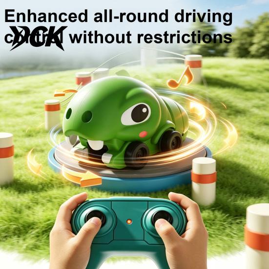 Magnetic Snake Game Toy RC Toy, Electric Remote Control Eating Itself Interactive Electronic Parent-Child Competitive Race Car for Boys Girls