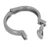 Sanitary Clamp 304 Stainless Steel Water Pipe Fixing Clamp Single Pin Heavy Duty Pipe Clip with