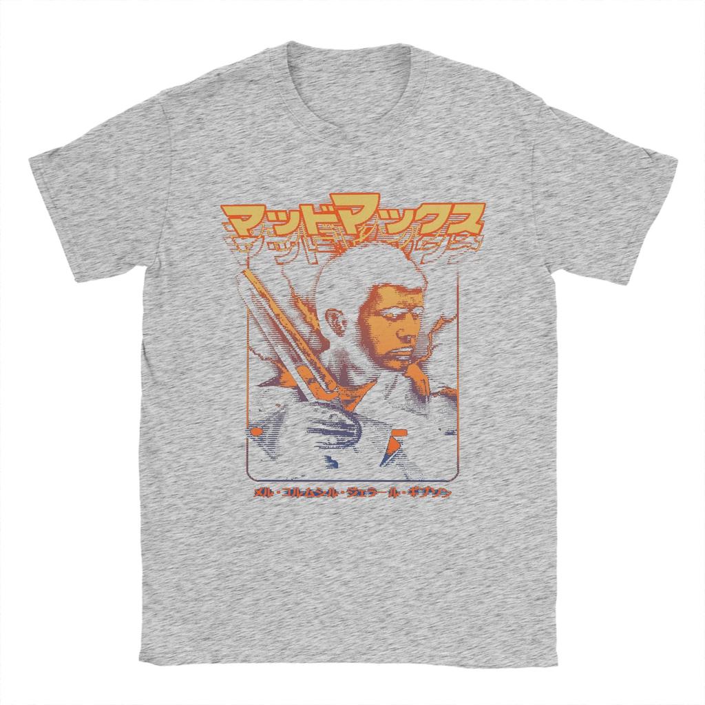 Casual Mad Max T-Shirt Men Cotton Short Sleeve Max Rockatansky Round Neck Summer Top Tee
