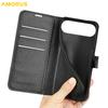 For iPhone Air Wallet Case Litchi Texture Shockproof Leather Flip Stand Phone Cover