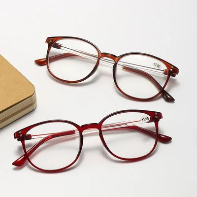 New Reading Glasses TR90 Material Men Decorative Glasses Luxury Brand Design Fashionable Full Frame Women Transparent Glasses