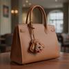 Adorable Poodle Keychain Cute Dog Charm For Bags Keys Backpacks Sturdy PU Material Pet Lover Gift