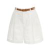 TVIEW Belted Cut-Out Pocket 4/8 Pants_V5B-Cpt031