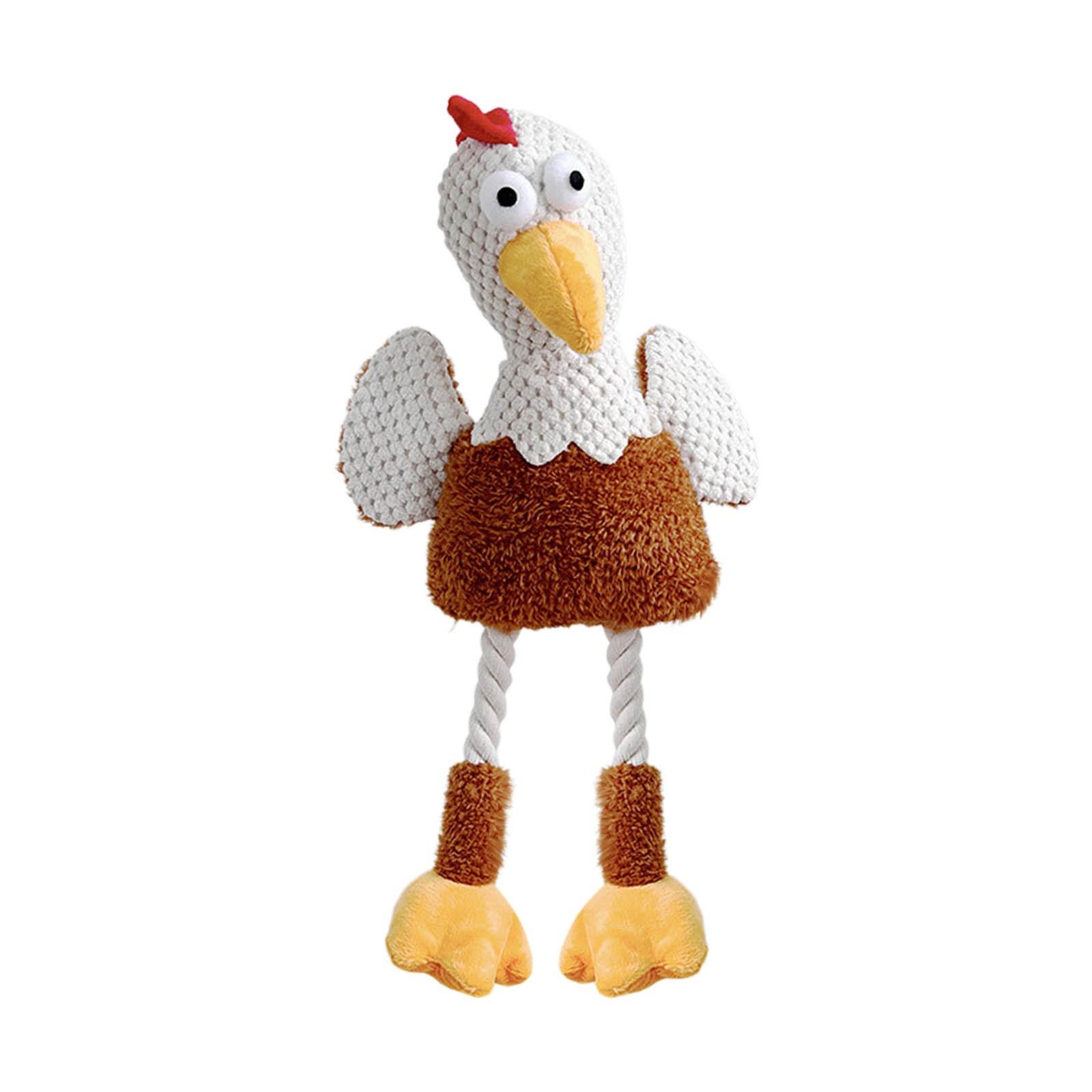 

Плюшевая мультяшная вышивка на игрушке для собаки-питомца является и устойчивой к повреждениям от жевания