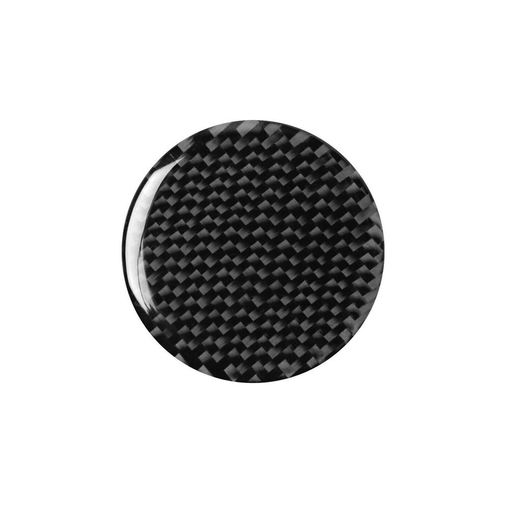 Real Carbon Fiber Console Multimedia Knob Cover For BMW 3 Series G20 G28 -20