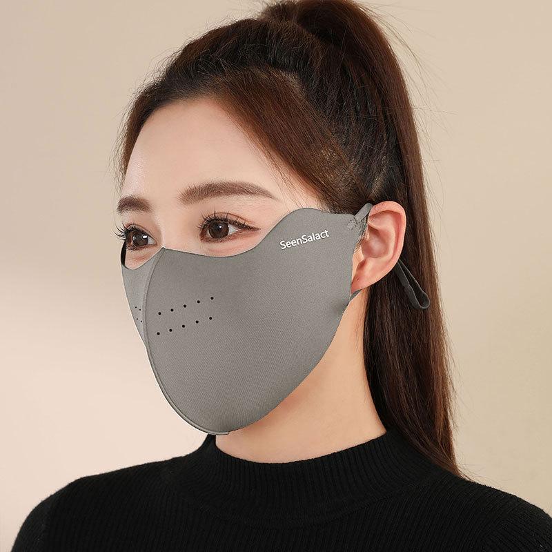 Cold-Proof Velvet Lined Windproof Mask: Anti-Fog, Breathable, Stylish Face Cover for Outdoor Cycling in Fall and Winter
