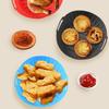 Reusable Air Fryer Baking Pan Foldable Round Baking Tray New Silicone Cooking Tray  Oven Use