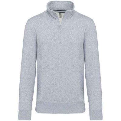 Mens Zip Neck Sweatshirt