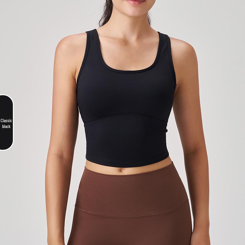 Débardeur de Yoga Anti-bactérien de Haute Qualité pour Femmes avec un Magnifique Dos - Sous-vêtement de Sport Ajusté pour le Pilates et le Fitness en Plein Air