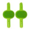 2Pcs Silicone Cat Grooming Strap Pad Self Groomer Brush Cats Adjustable Pet Grooming Tool Pet Grooming Accessory
