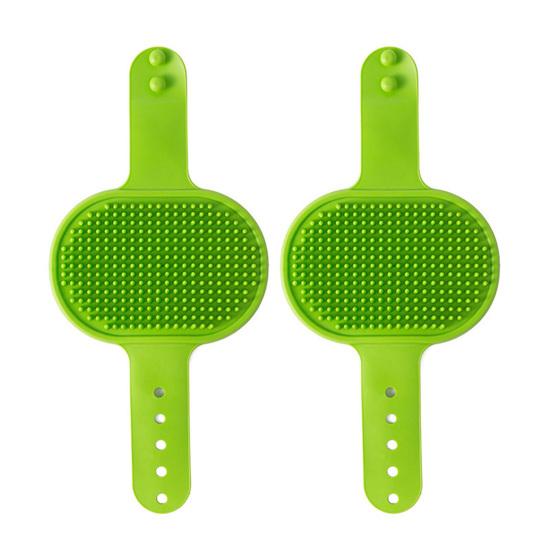 2Pcs Silicone Cat Grooming Strap Pad Self Groomer Brush Cats Adjustable Pet Grooming Tool Pet Grooming Accessory