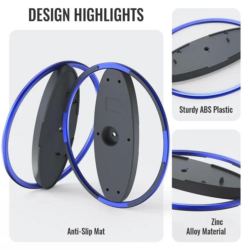 FOR PS5 Pro/Slim Full Range Of Zinc Alloy Game Console Stand Game Console Vertical Suction Non-slip Cooling Base Holder