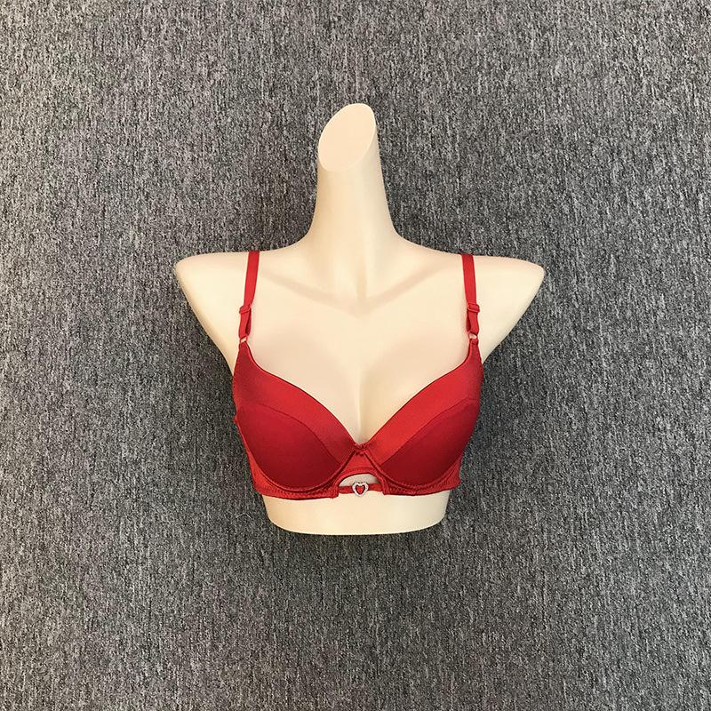 Popular Bra Spot Glossy Girl Underwear Thin Anti-sagging Breast Bra