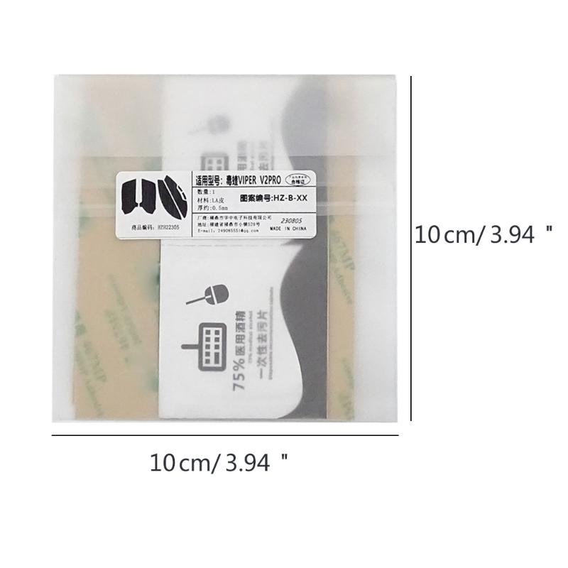 NonSlip Mouse Sticker for V2PRO Mouse AntiSlip Grip Tape Sweat Resistant Pad Without Mouse
