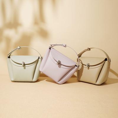 Bolsa de couro genuíno clássica para mulheres, leve, luxuosa, mini bolsa transversal feminina, bolsas macias de alta qualidade