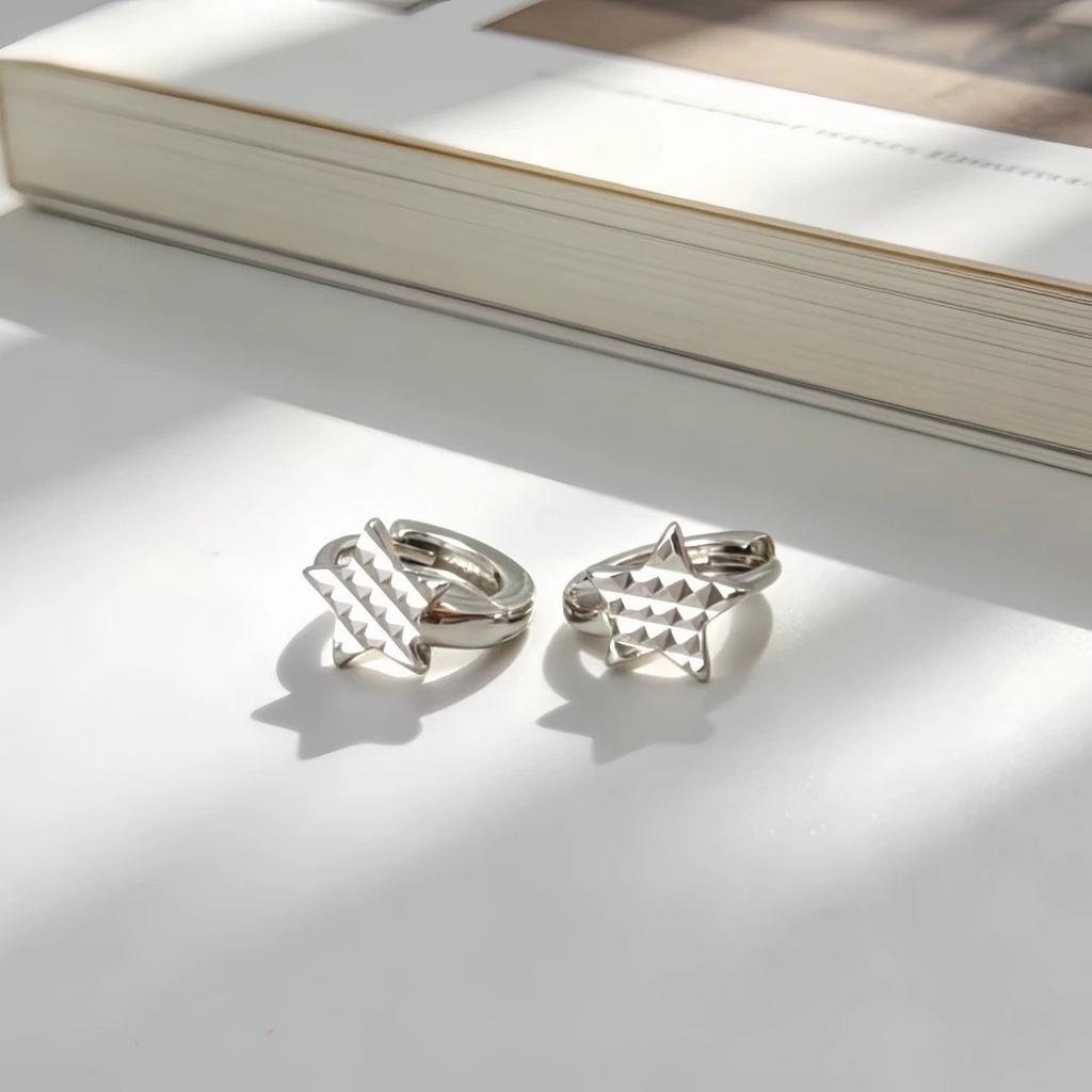 Factory  S925 Sterling Silver 6mm Small Stackable Earring for Women Daily Wear Cartilage Hoop Earring Piercing Jewelry