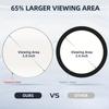 10/20/30X 14.7cm Magnifying Mirror Wall Hanging Handheld Desktop Mirror With Tweezers Magnified Makeup Vanity Mirror Bathroom