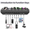 Professional Microphone Mic Bluetooth Sound Mixer Card For PC Condenser USB Wired Digital Live Wireless Soundcard Voice Changer