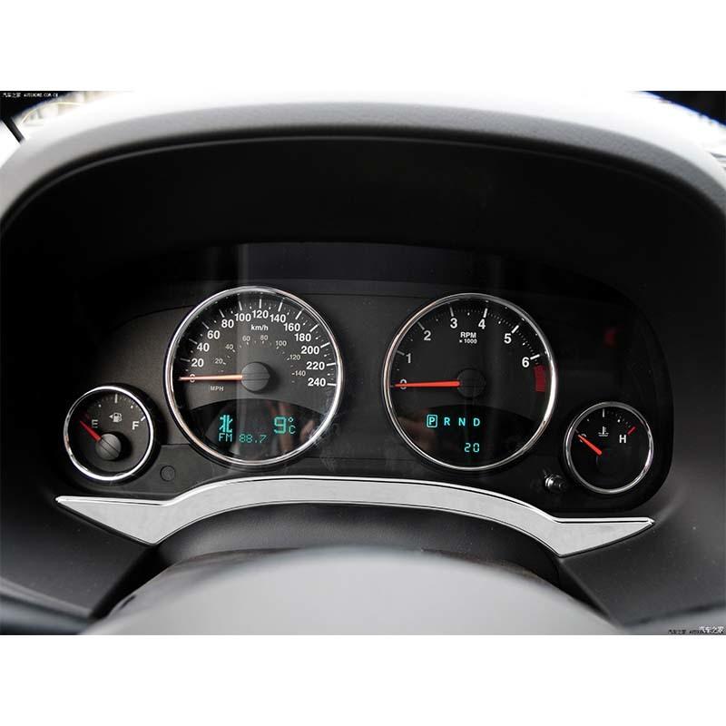  ABS  Dashboard Decoration Cover Sticker Fit For Jeep Patriot 2011-2016 For Jeep Compass 2008-2016 Interior Accessories