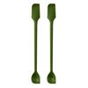Silicone double-headed jam spatula, kitchen silicone spatula, jam spatula, household double-headed mixing stick, spoon