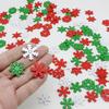 50pcs Wooden Snowflake Ornaments, Christmas Tree Decorations & Window/Door Accessories Snowflake Decorations for Handicrafts