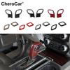 Gear Shifter Head Trim Cover Shift Knob Decorative Trim for Ford F150 2015-