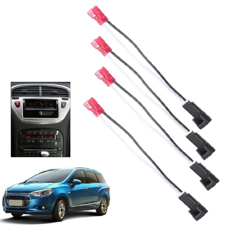 Automobile Speaker Wire Harness Cable Adapter Replaces OEM 72-4568
