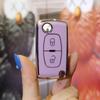 New TPU Car Flip Floding Key Case Cover Shell Fob Key Protector For Citroen C2 C3 C4 C5 C6 C8 Xsara Picasso Berlingo Accessories aki256