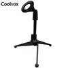 Metal Adjustable Desktop Tripod Microphone Stand  Desktop Tripod Folding Microphone Stand Plastic Adjustable For MIC