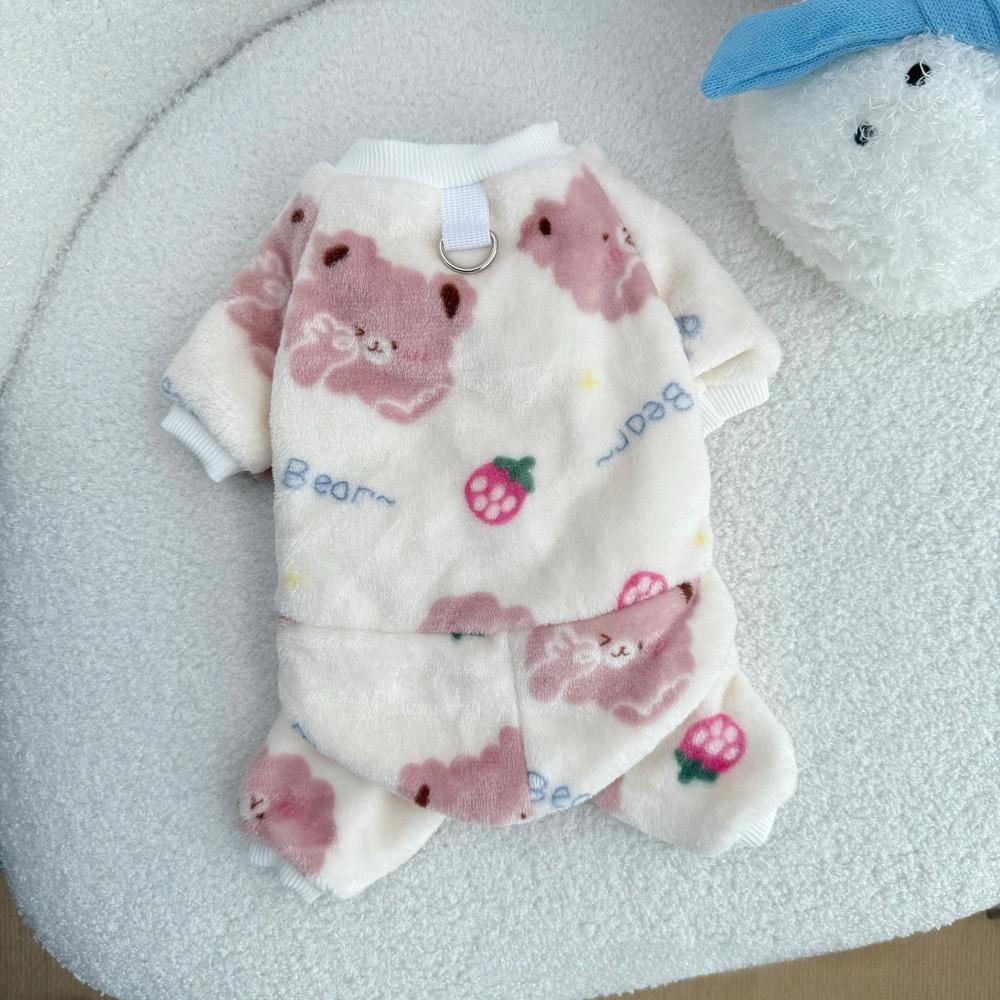 

Зимняя одежда для питомцев Тяжелый плюшевый флис Теплая одежда для улицы Одежда для кошек и собак Мягкий удобный осенний жилет для щенка Маленькая средняя одежда для собак L бежевый