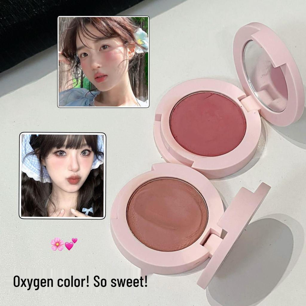 HERORANGE Matte Cream Blush - Natural Contour & Brightening for Students