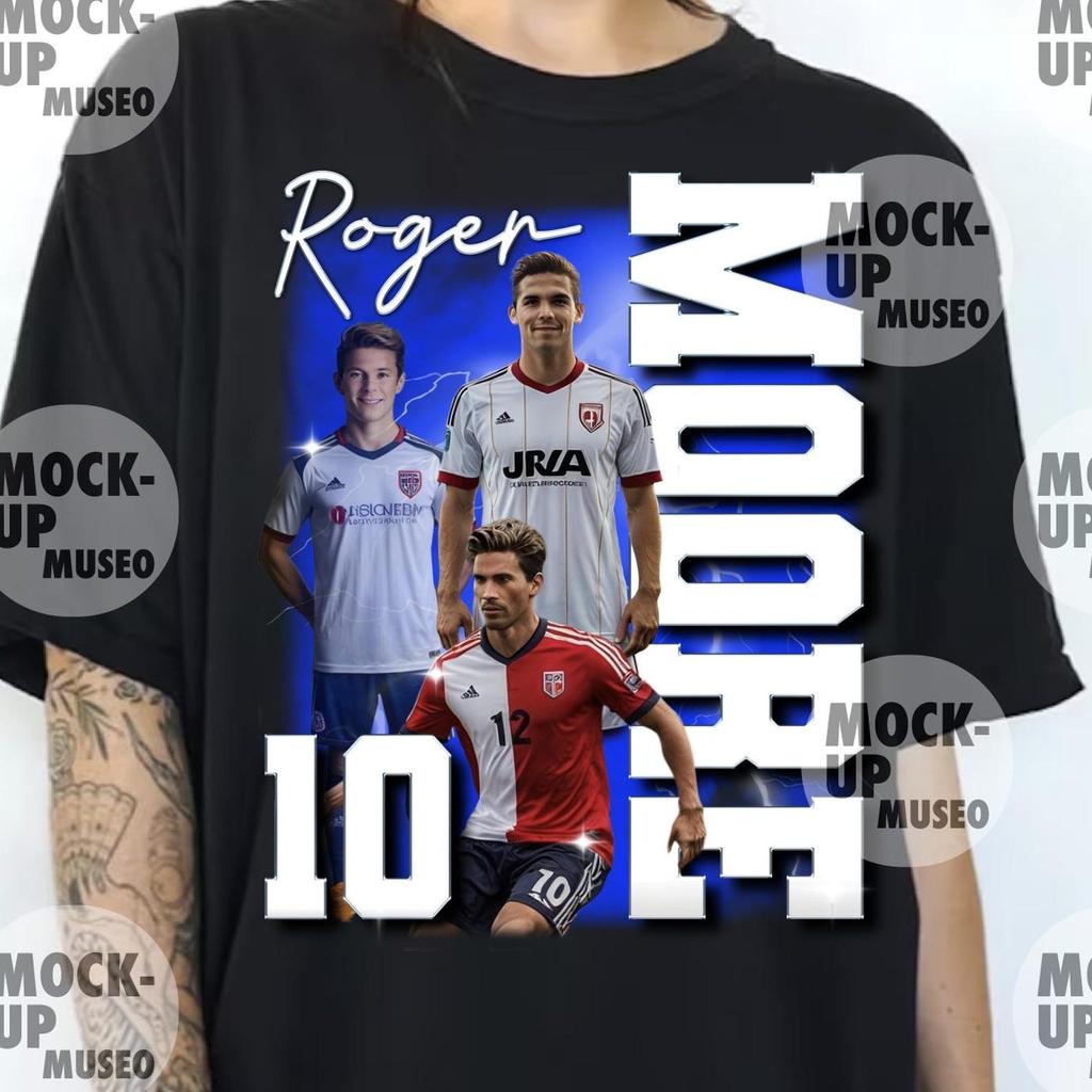 Personalized Soccer Player PNG: Custom T-Shirt Design (Digital Download)
