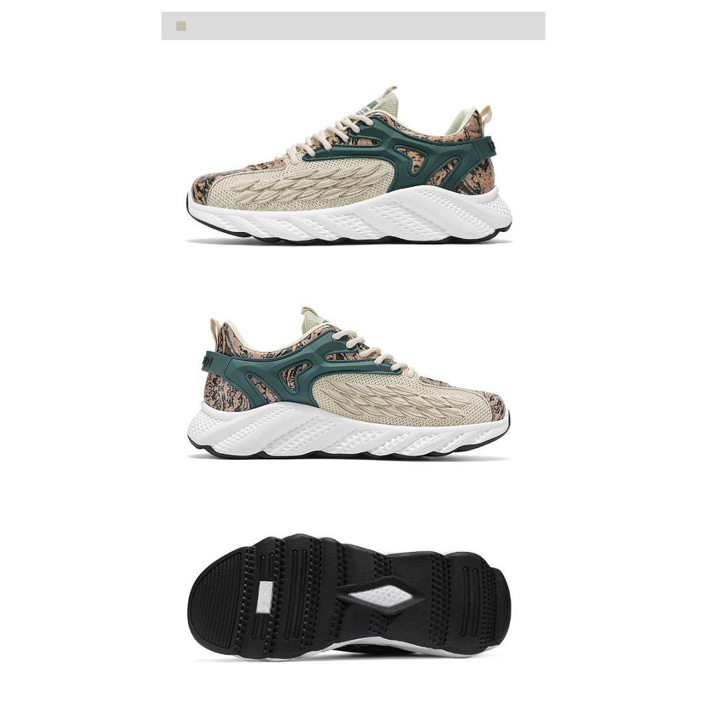 Men's Running Sports Single Shoes, Mesh Breathable Men's Shoes Korean Fashion Trend Casual Shoes