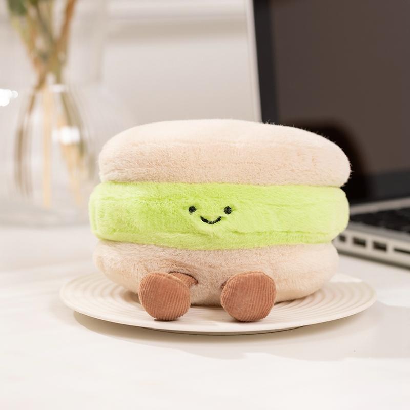 Cartoon Delicious Dessert Plush Doll Fruit Cake Personification Food Ice Cream Doll Dessert Shop Decoration Gift for Girls Boys
