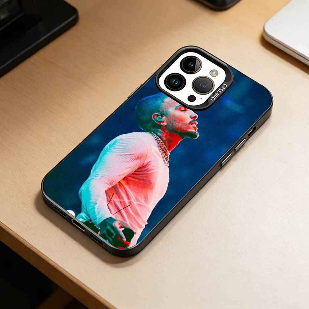 Singer Rauw Alejandro-RA Phone Case For iPhone 17,16,15,14,13,12,11 Plus,Pro Max,XS,Colorful Silver Black Cover