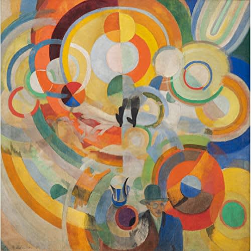 Swatch Carousel by Robert DeLaunay Gent GZ712 Blue Watch