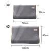 Contour Memory Foam Pillow Case Soft Velvet Pillowcase Neck Latex Pillow Cover Cushion Protector Home Decor 30x50cm 40x60cm