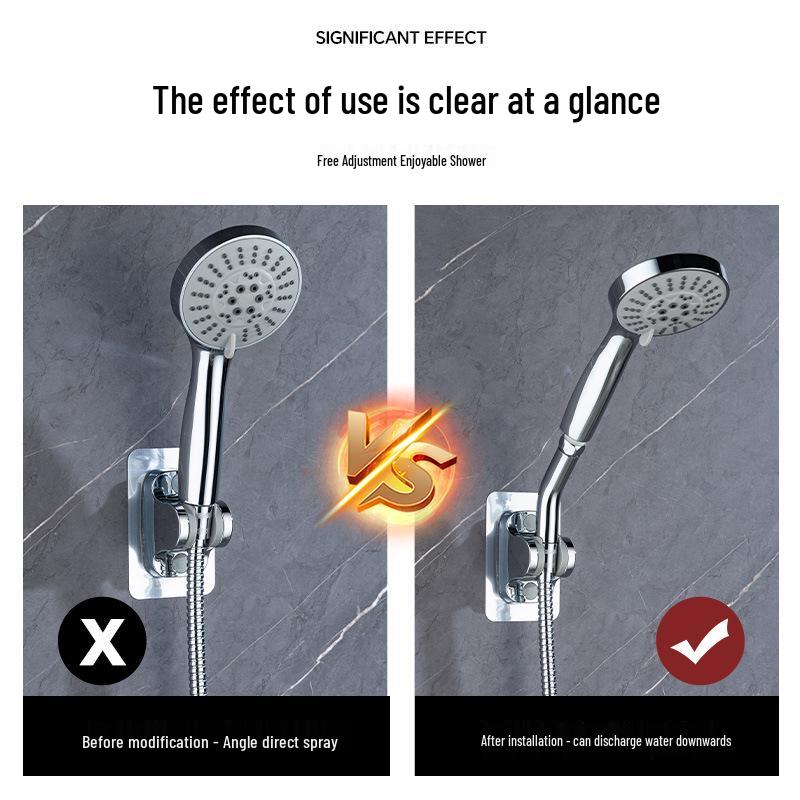 Adjustable Shower Head Swivel Connector