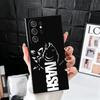 Nash Fishing Fish Mark Soft Phone Case for Samsung Galaxy S26 S25 Edge S24 Ultra S23 Plus S22 S21 FE S20 Black Cover Back Shell