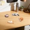Simulated Pet Model, Children's Short,haired  Sleepy, Domestic Desktop Decoration.