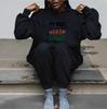 European and American Style Women's High-Neck Loose Sweatshirt - Trendy, Comfortable, and Versatile Fashion.