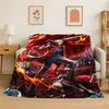 Game D-Devil May Cry DMC Gamer Flannel Blanket Soft Warm Throw Blanket for Bedroom Living Room Bed Travel Camping Picnic Gift