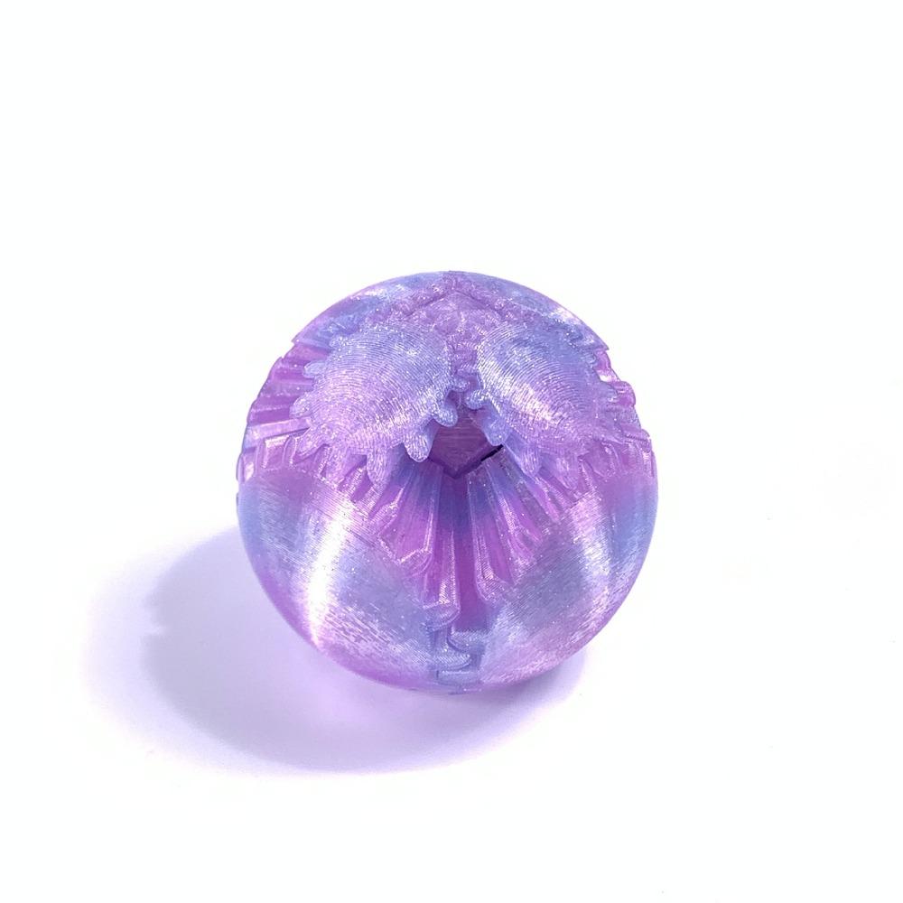 Fidget Toys 3D Printed Gear Ball Anxiety Relaxing Stress Ball New Spin Ball  for Adults Kids Gifts