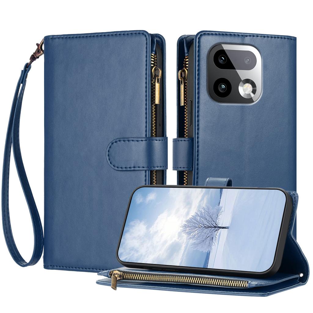 For Samsung Galaxy A07 5G/A07 4G/A06 4G/A06 5G Case Crazy Horse Texture PU Leather Phone Stand Cover
