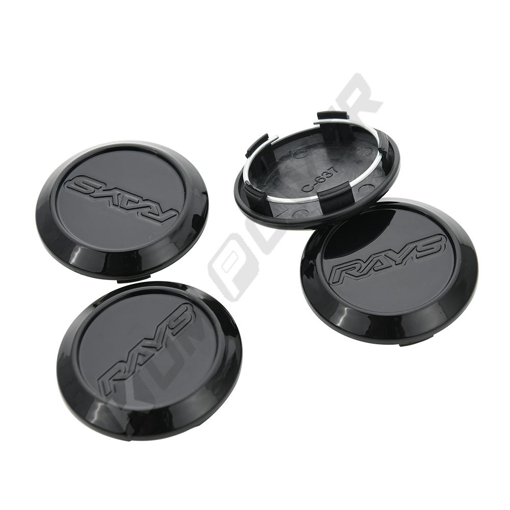JDM Car Styling 3D RAYS Wheel Center Cap 56MM/60MM/62MM Sport Rim Cap Wheel Cover Cap hubCaps Bronze Black CE28 TE37 RE30 ZE40