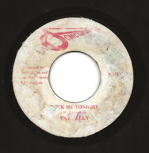 

7inch Record PAT KELLY Rock Me Tonight NONE Sonic Sounds Jamaica Reggae Ska Dub Used