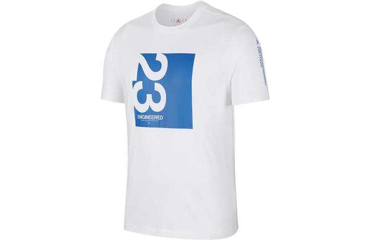 Мужская футболка Jordan Air Белая Синяя AT8818-101 XXL