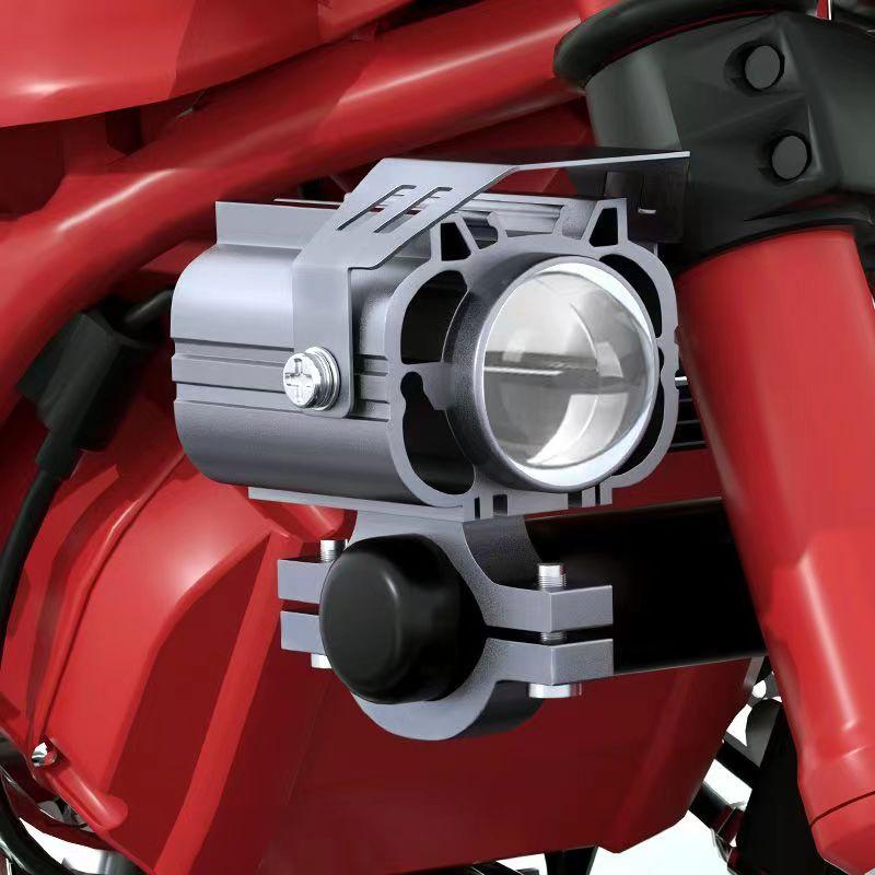 1PC Motorcycle Led Bulb, Two Lens Lights, Dual Lens Bulb, High And Low Integrated Ultra Bright Electric Light
