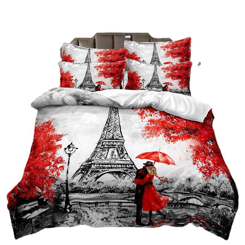 Fashion technology,3D Digital Printed Bedding, Duvet Covers, Pillowcases
